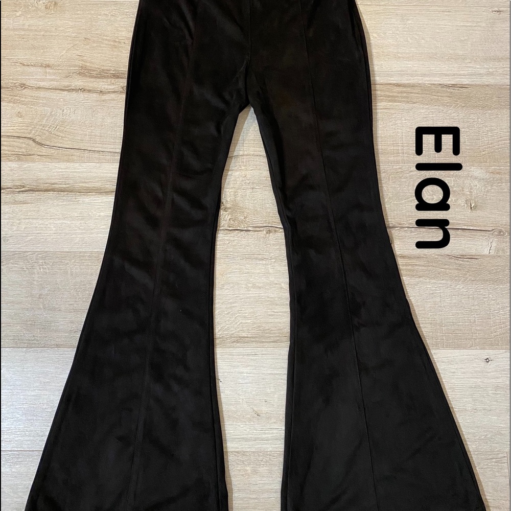 Elan Ultra Suede Flare Leg Pant